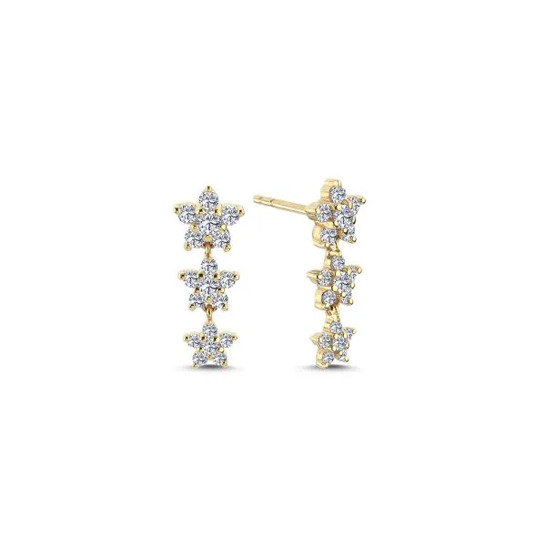 Nuran Stella Øreringe m. 0,96 ct. Ø2442 096-RG