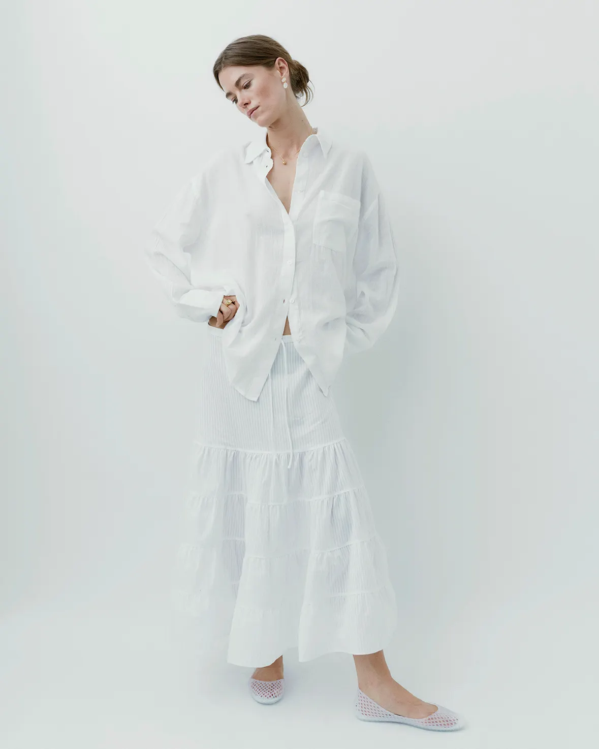 RAGBAG Datura Øreringe 12143-SSGP