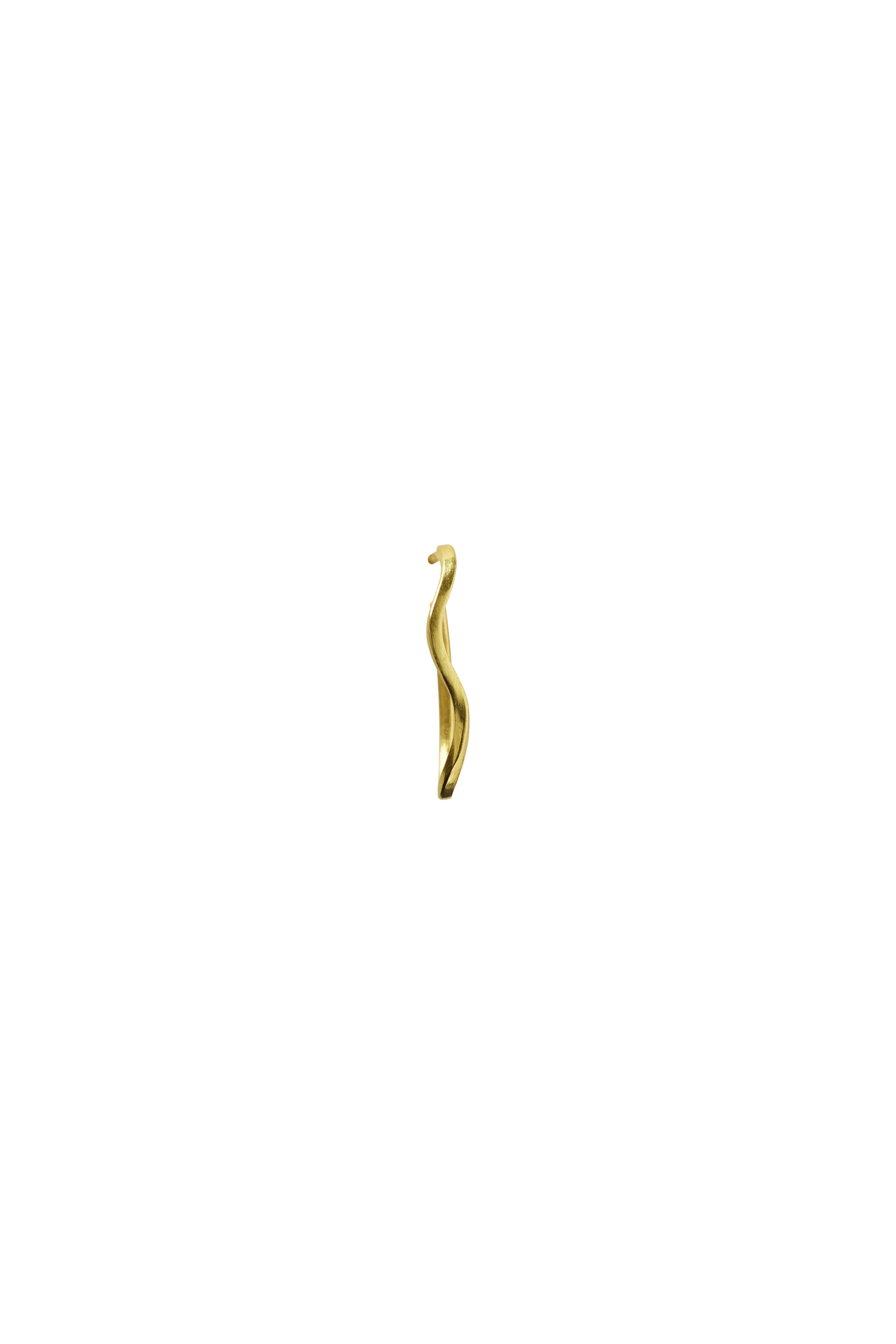 ELHANATI Wavy Nude Hoop Medium ELH/HP/20012