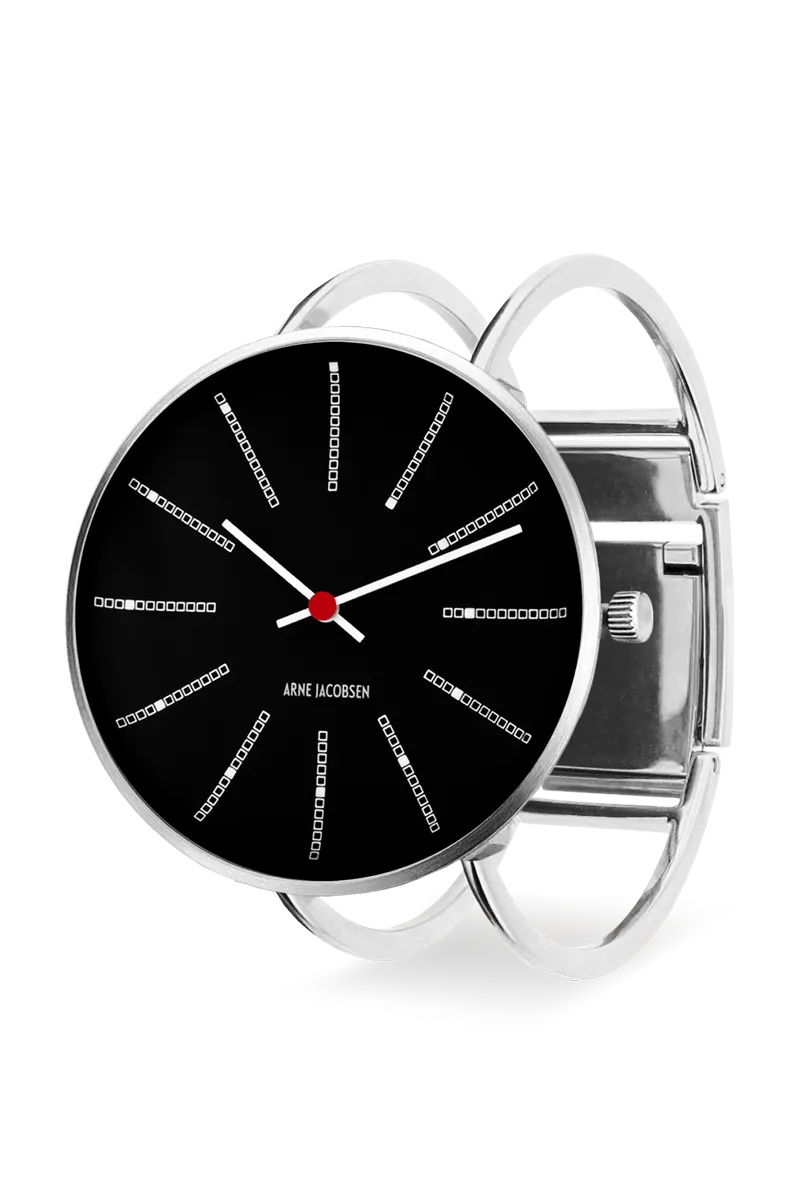 Arne Jacobsen Bankers Sort 40mm 53105-2018