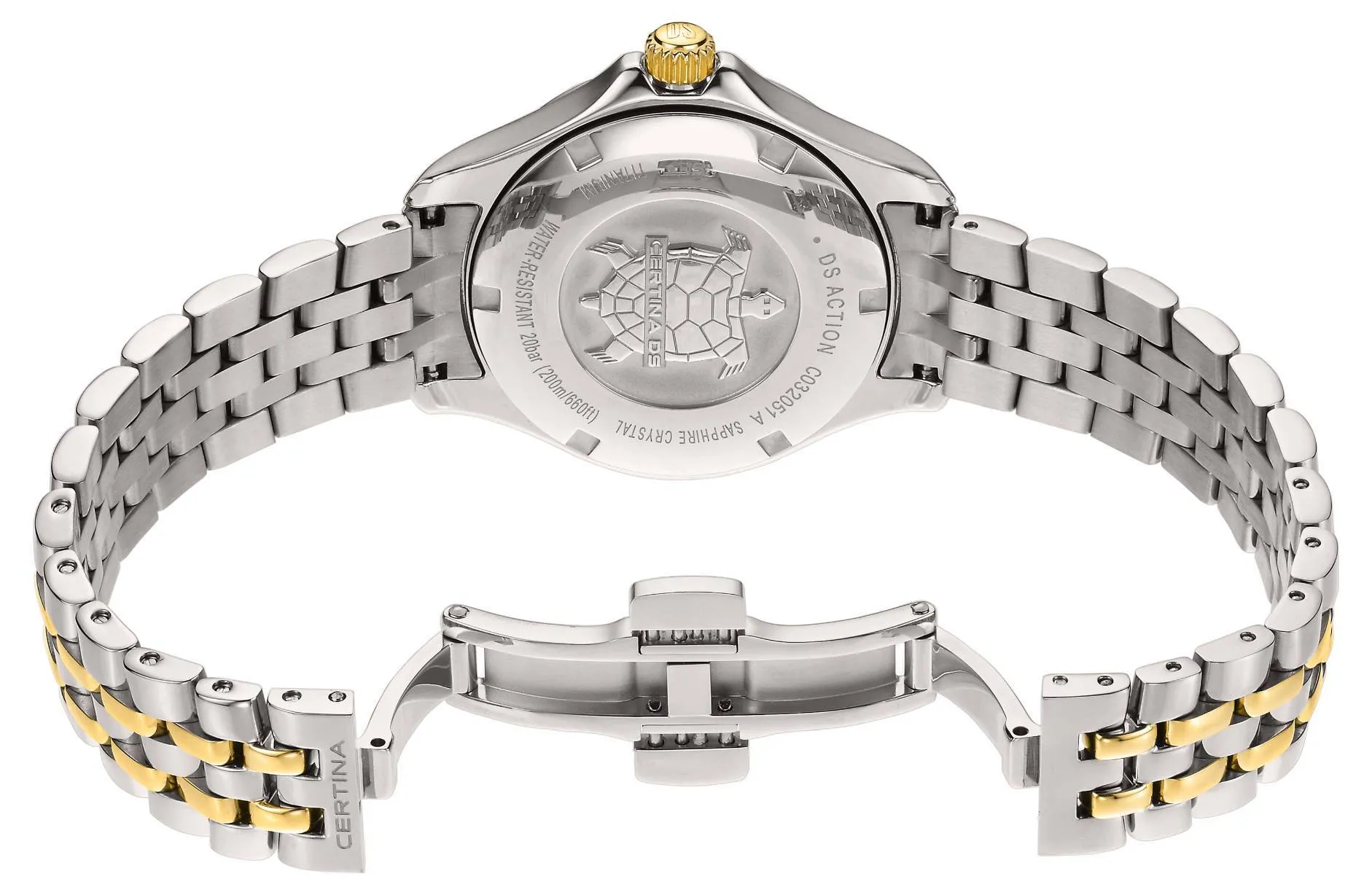 Certina DS Action Lady Diamonds C032.051.44.046.00