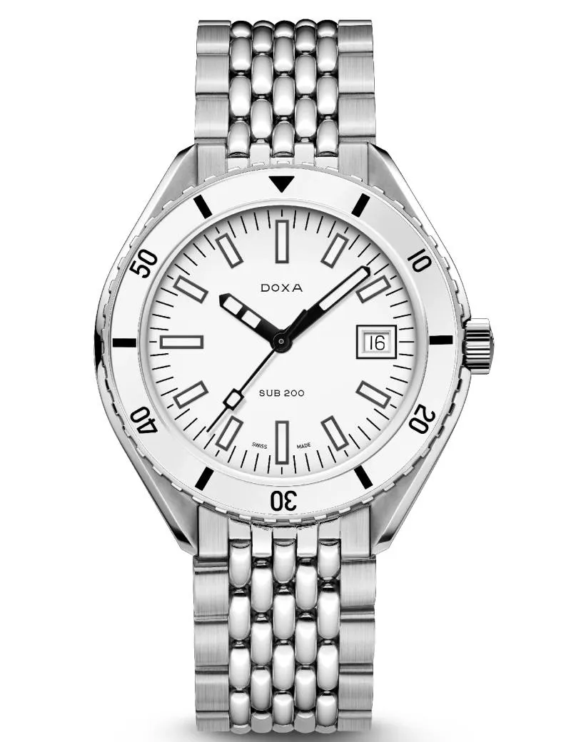 DOXA Sub 200 Whitepearl 799.10.011.10