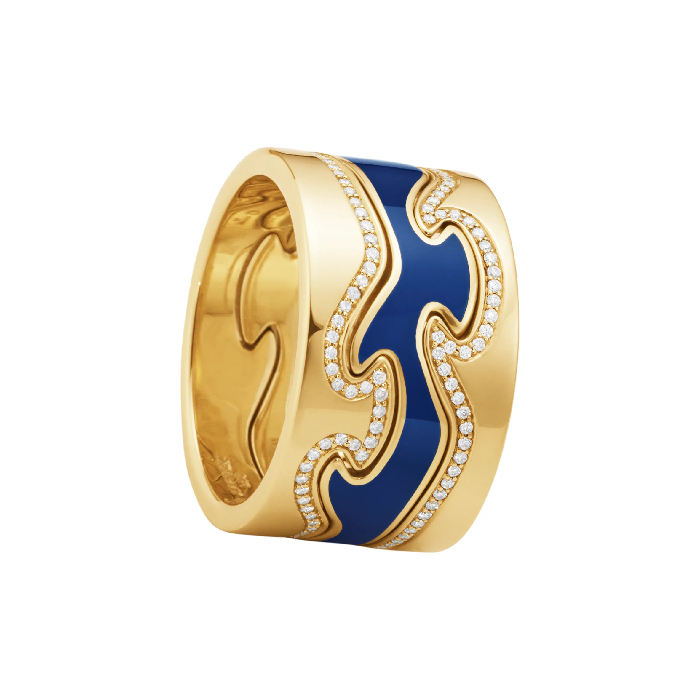 Georg Jensen Fusion Centerring Blå 20001562