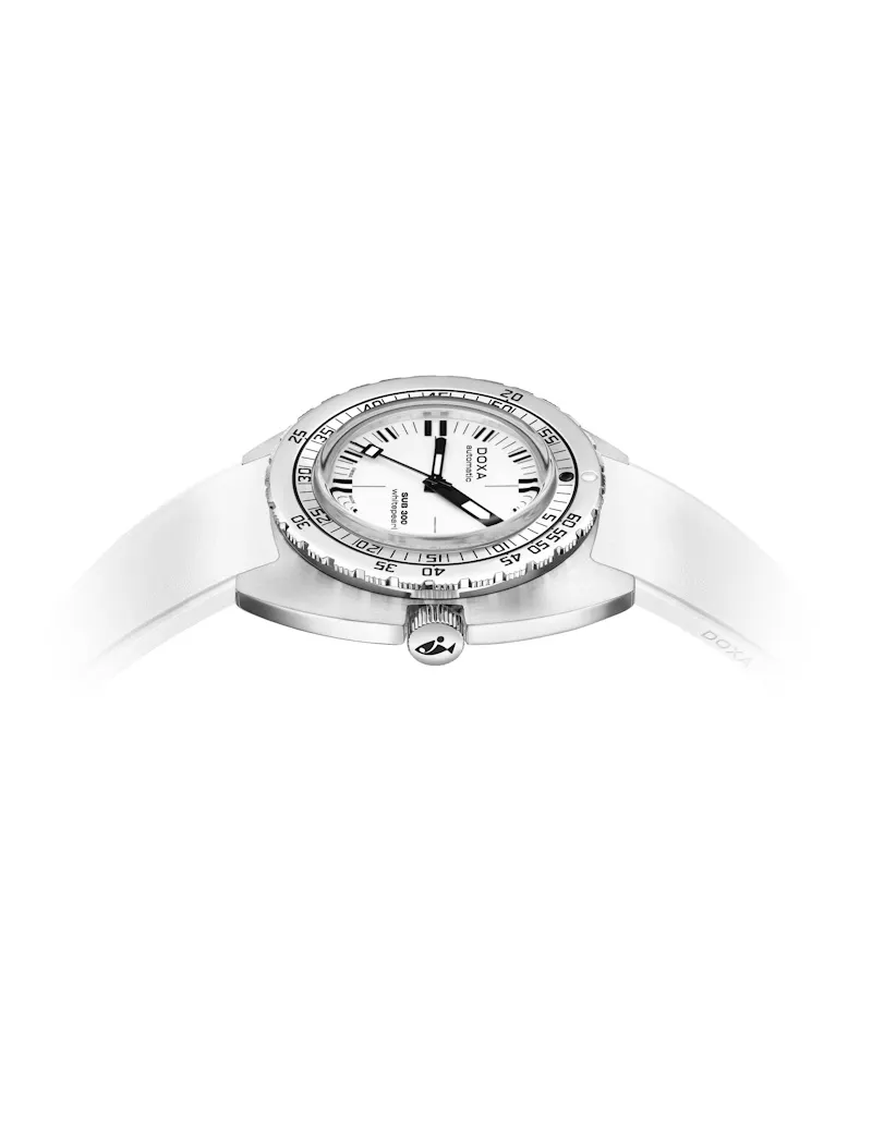 DOXA Sub 300 Whitepearl 821.10.011.23