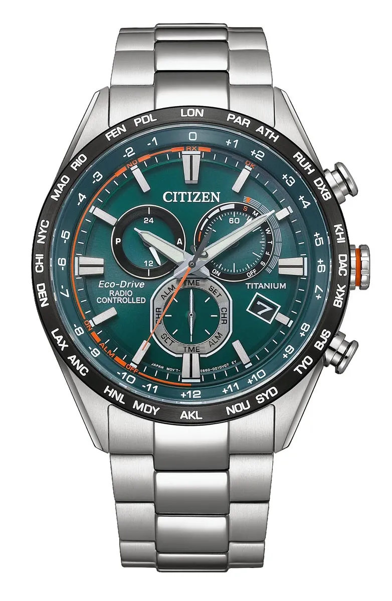 Citizen Eco-Drive Titanium Chronograph CB5946-82X