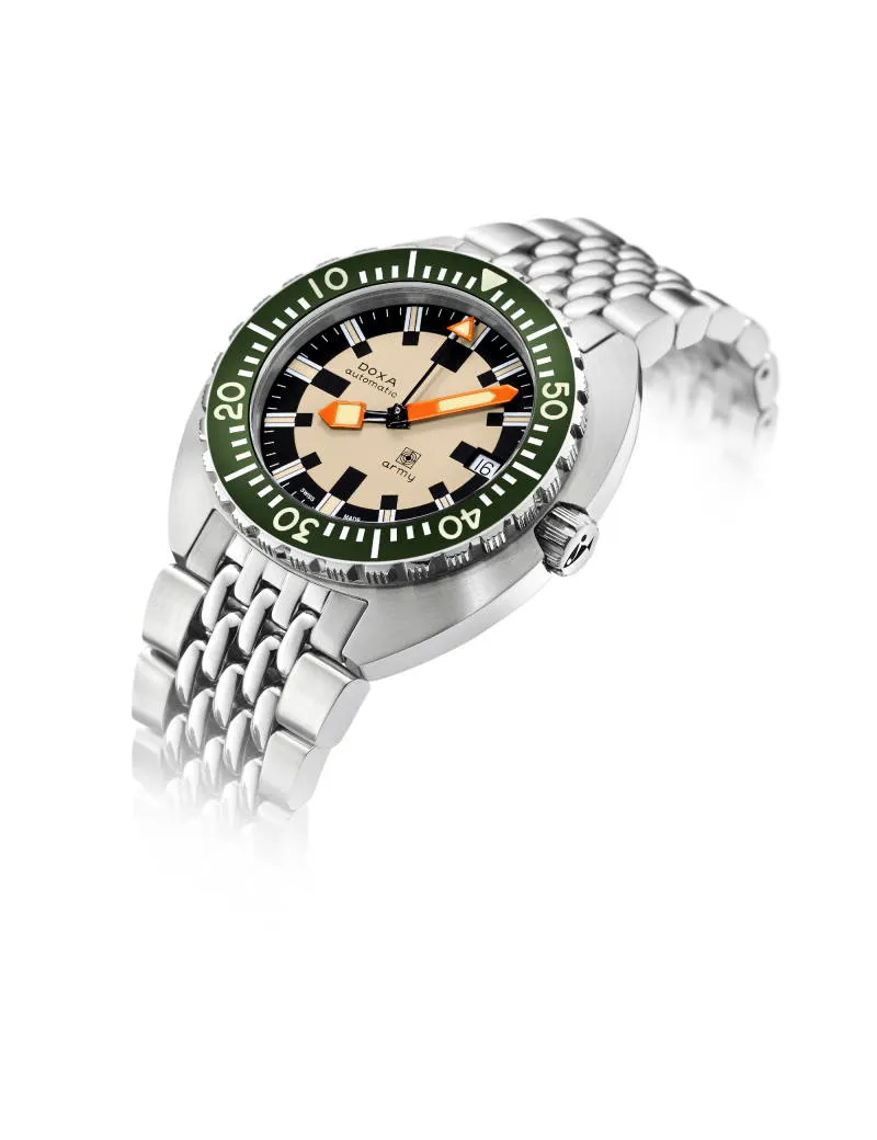DOXA Army Stainless Steel Bezel 785.10.031G.10