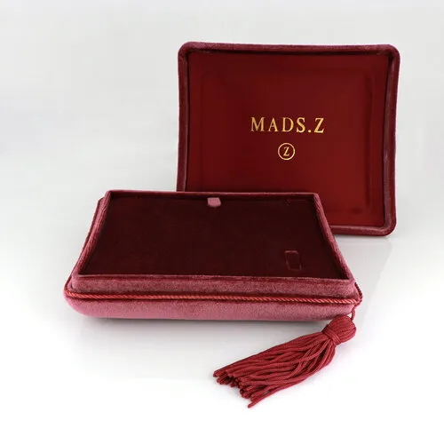 Mads Z Velour æske str. large - Purple 1213-L-1