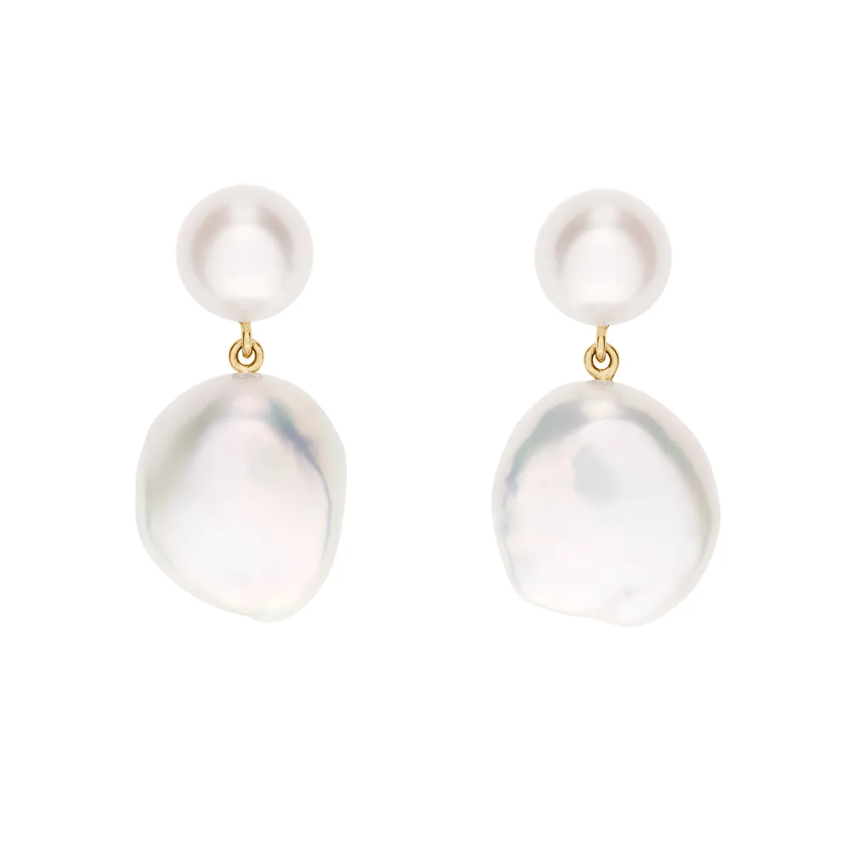 Sophie Bille Brahe Venus Blanc Øreringe EA30_VBL_FW