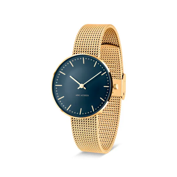 Arne Jacobsen City Hall Oxford Blue Ur 34 mm 53207-1609