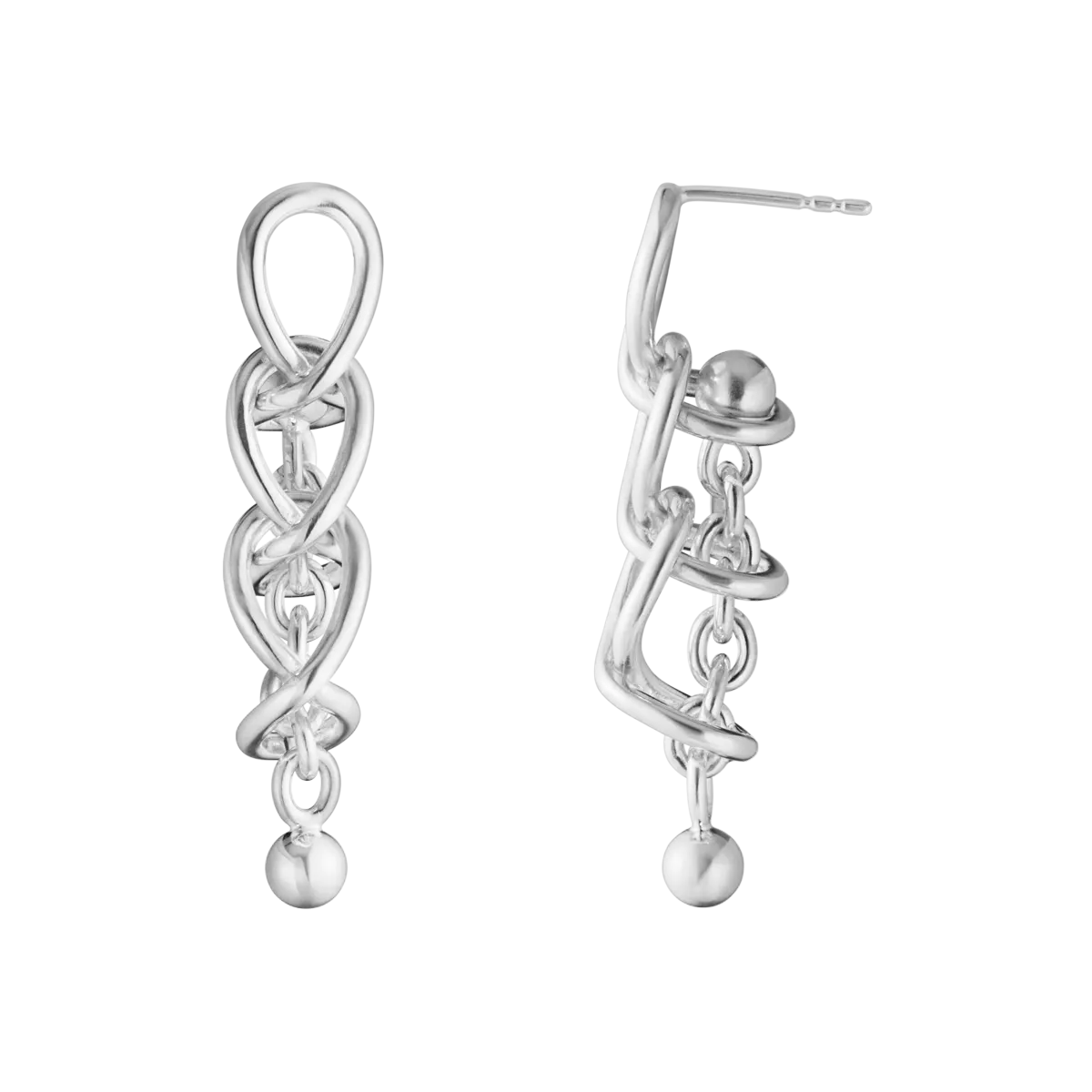 Georg Jensen Weft Øreringe 20002036
