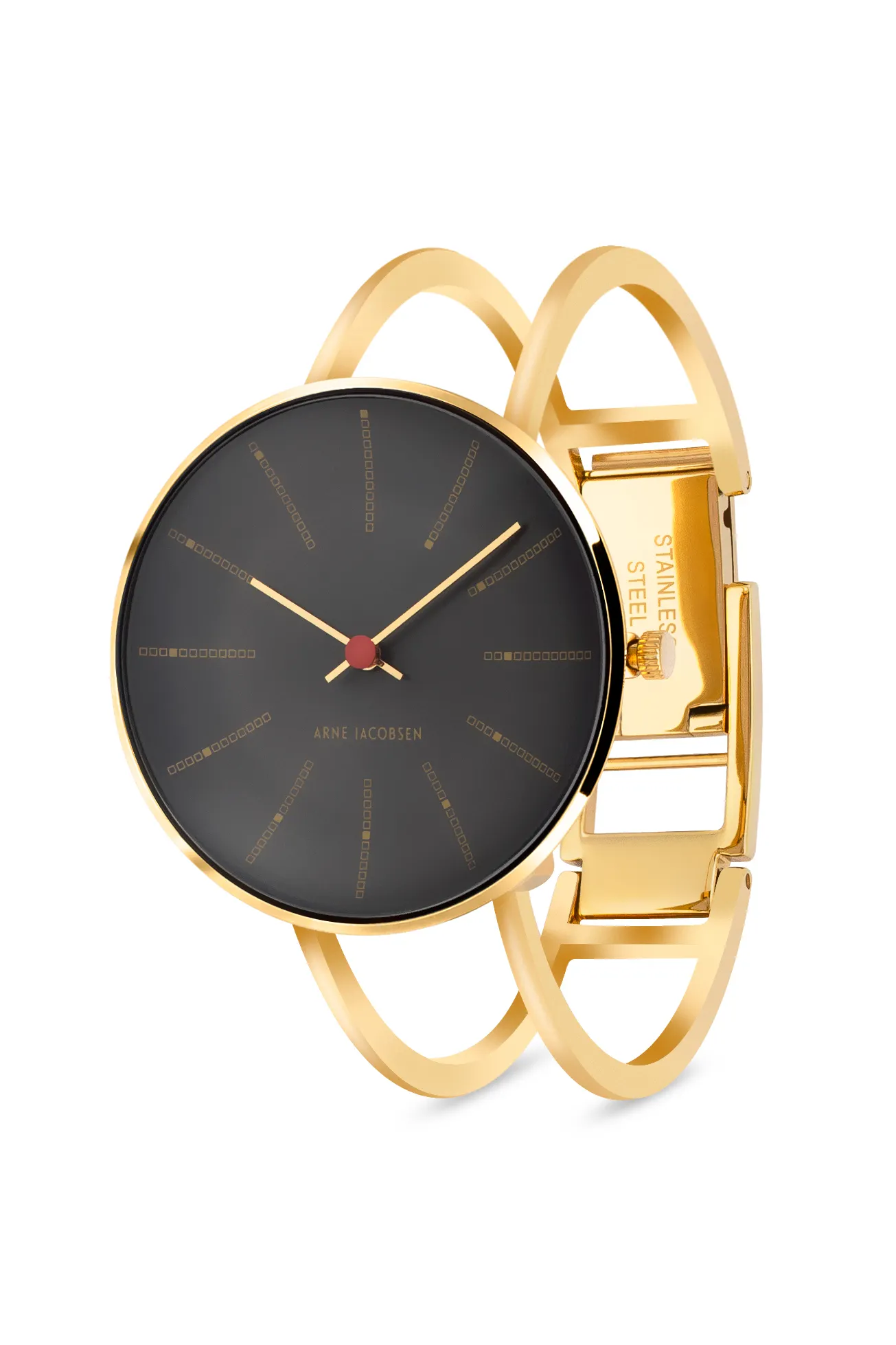 Arne Jacobsen Bankers Porsgrunn Grey 34 mm 53109-1619