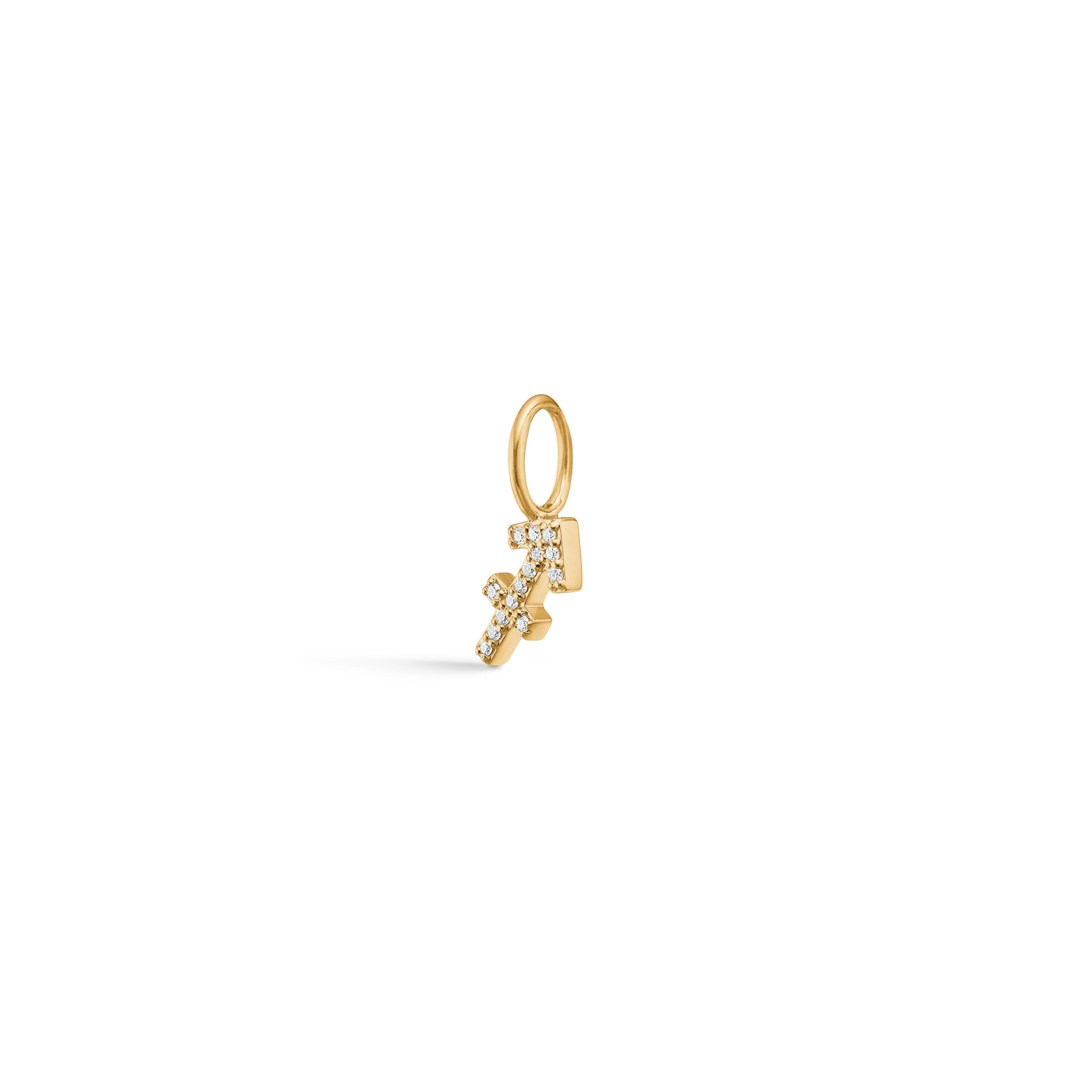 Ro Copenhagen My Zodiac Vedhæng Med Diamant - 18kt rødguld P114Y4