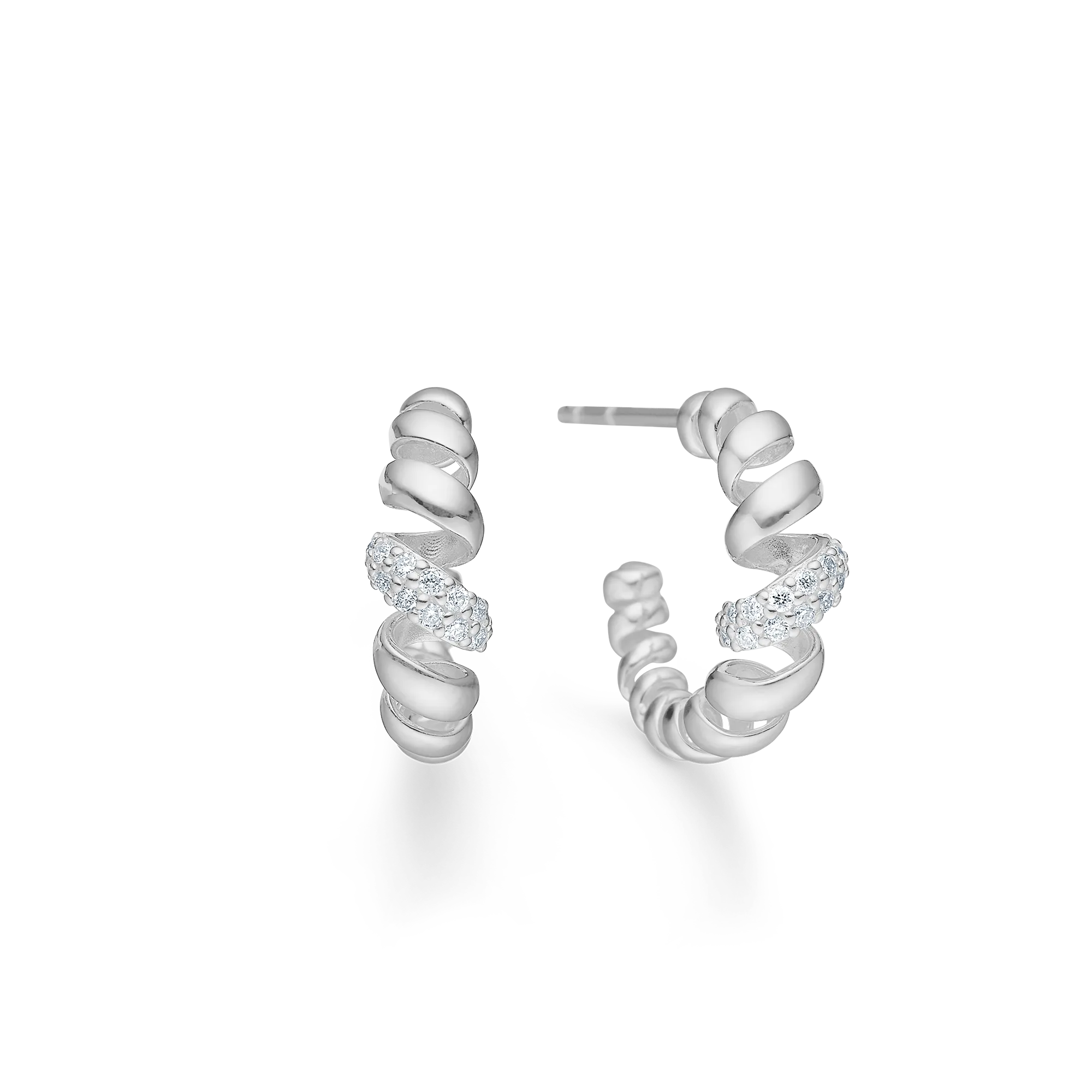 Mads Z Swirl Øreringe 2116159