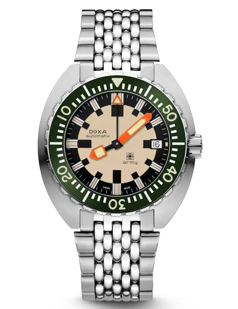 DOXA Army Stainless Steel Bezel 785.10.031G.10