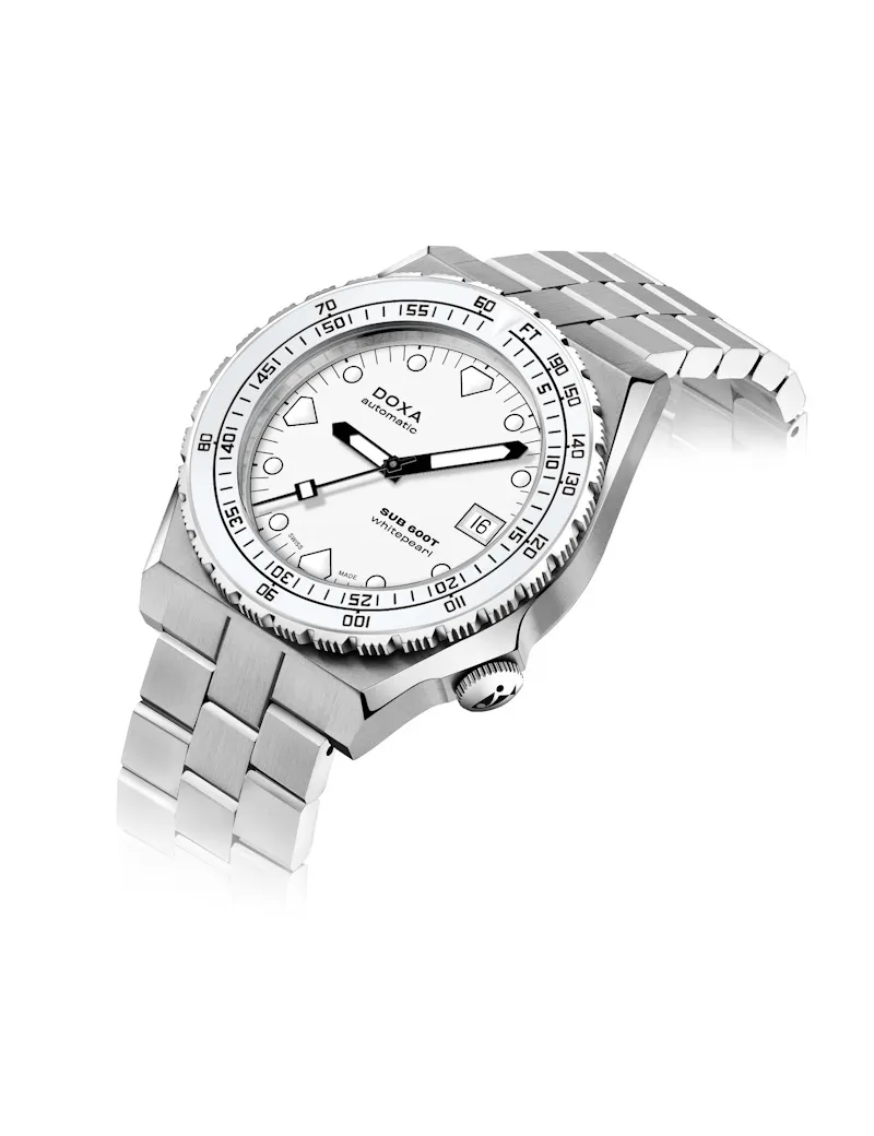 DOXA Sub 600T Whitepearl 861.10.011.10
