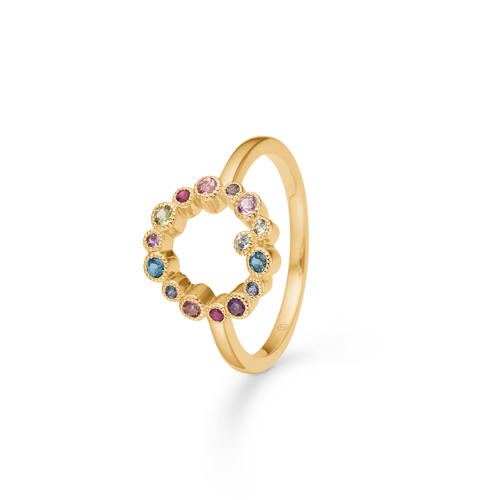 Mads Z Luxury Rainbow Orbis Ring 1544166