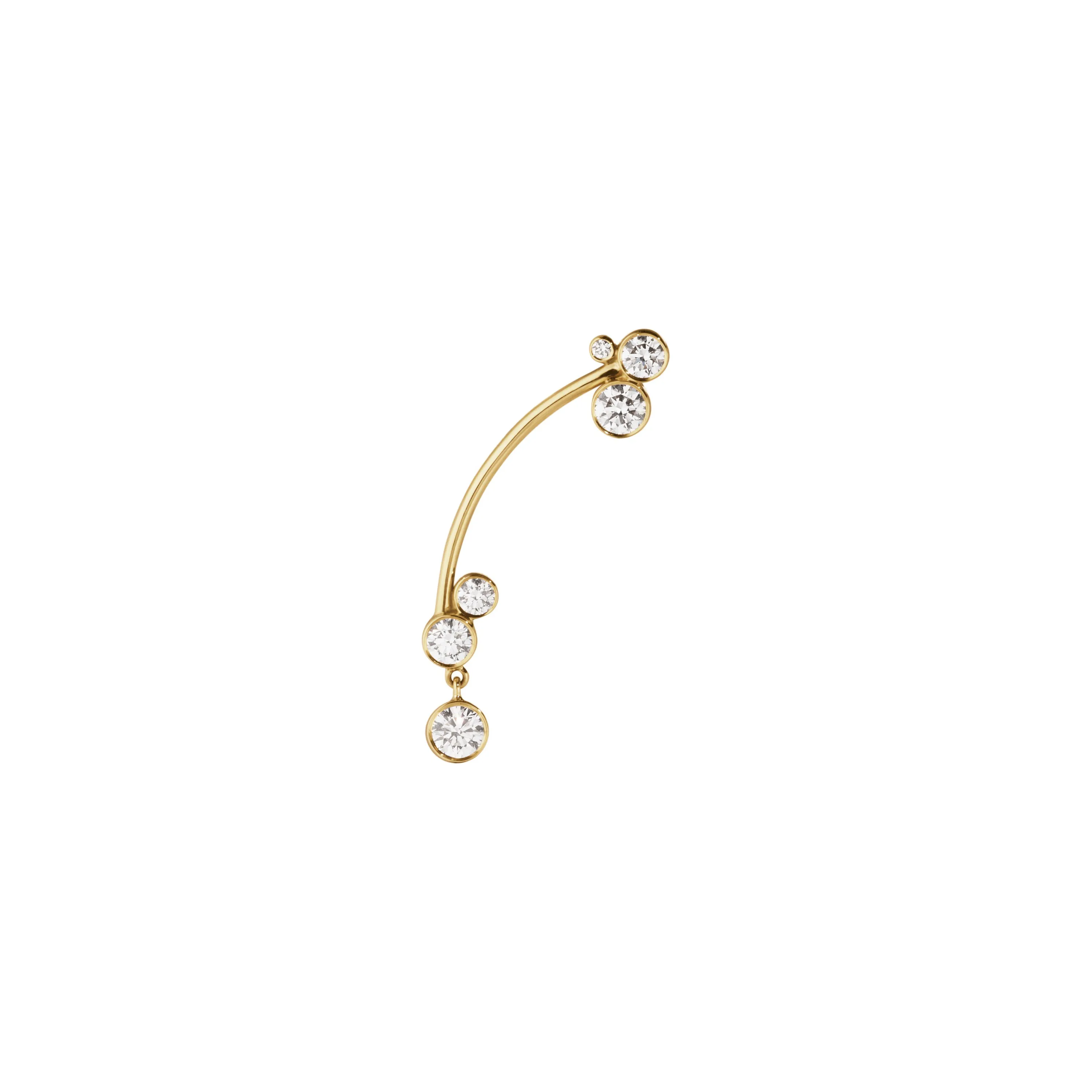 Sophie Bille Brahe Grande Stella Diamant Ørering EA25_BW33P_WH_R