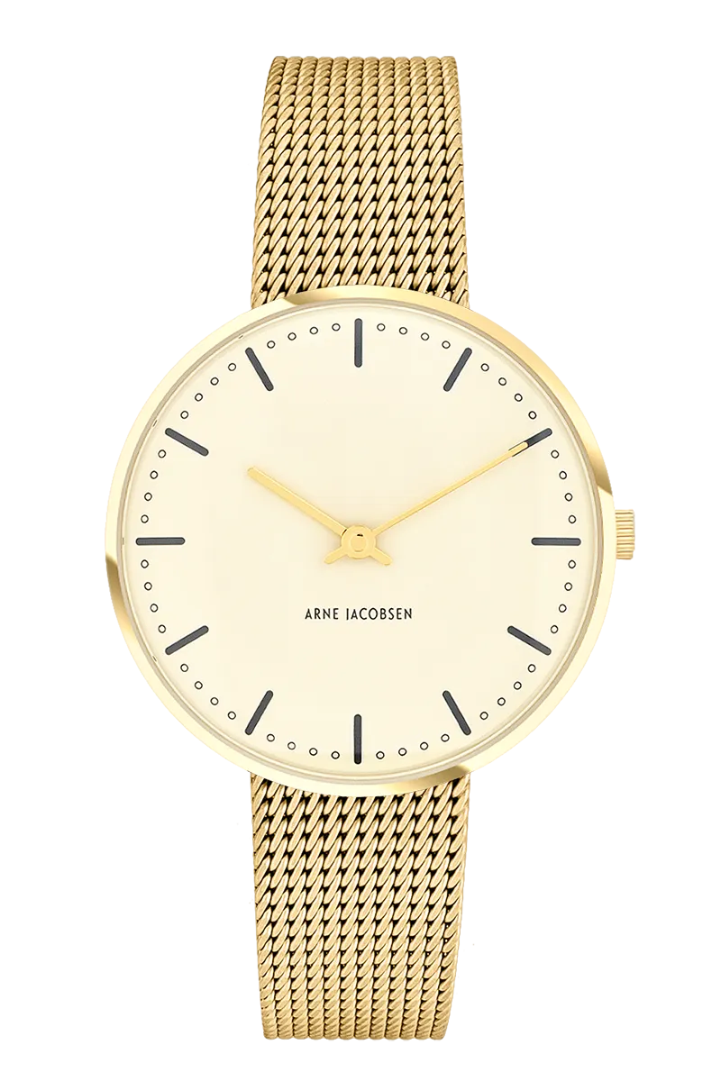 Arne Jacobsen City Hall Ivory Bloom 34mm