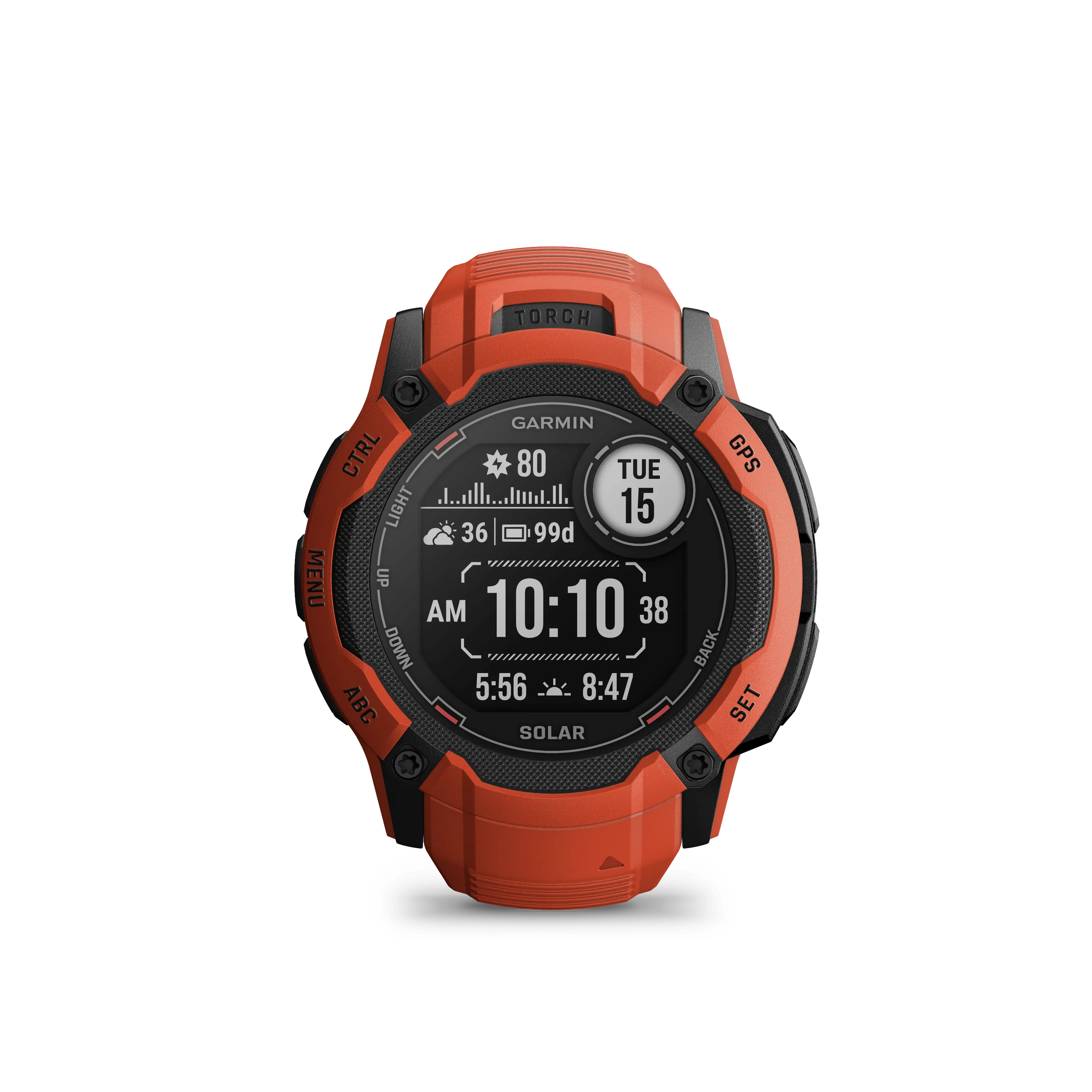 Garmin Instinct® 2X Solar Flame Red 010-02805-01