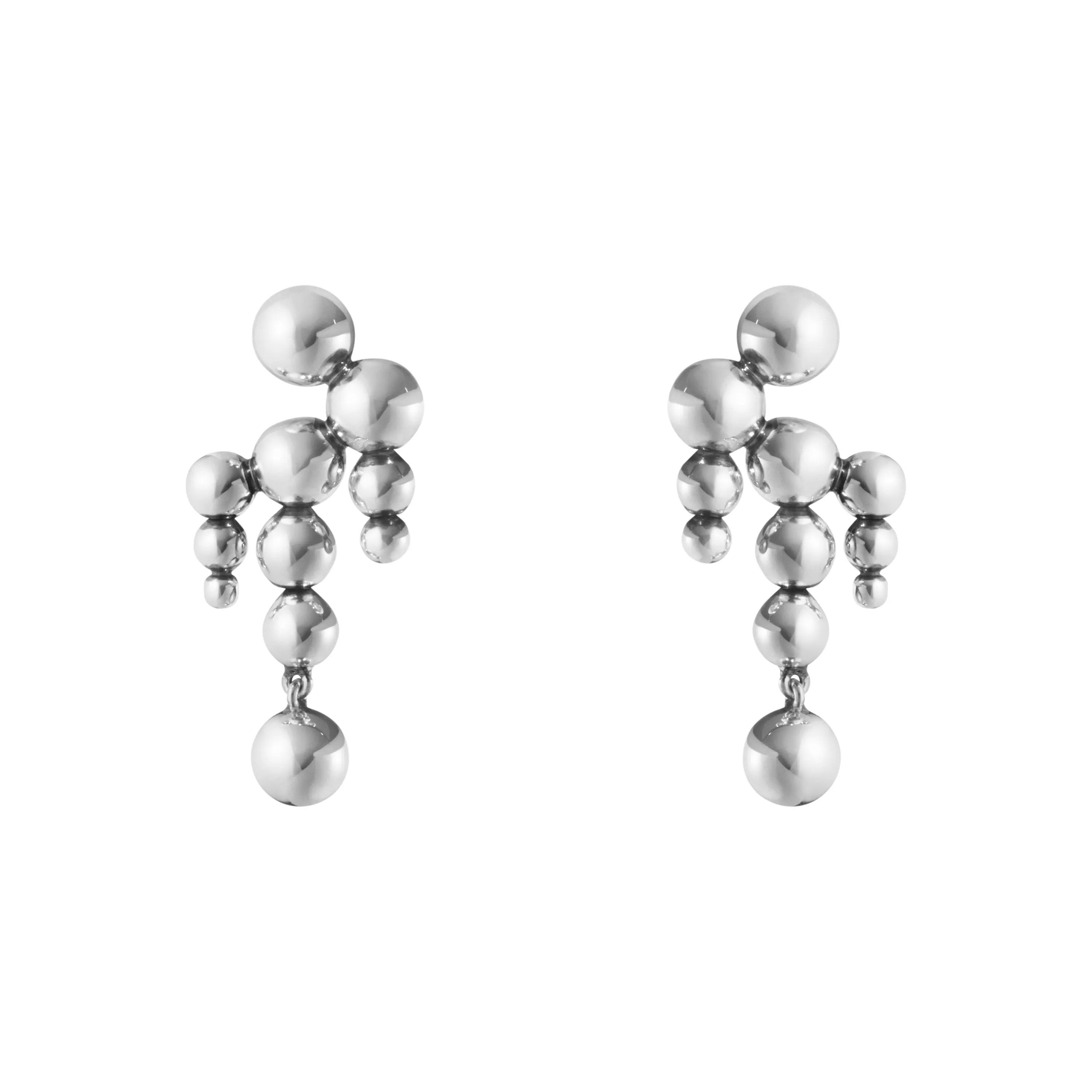Georg Jensen Moonlight Grapes øreringe sølv 20001411
