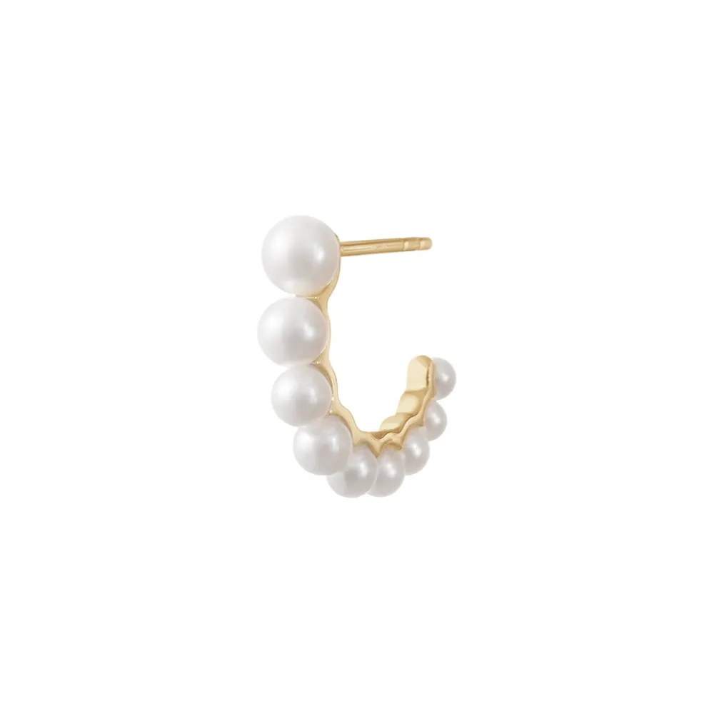 Sophie Bille Brahe Petit Boucle de Perle Ørering EA24_PBE_FW