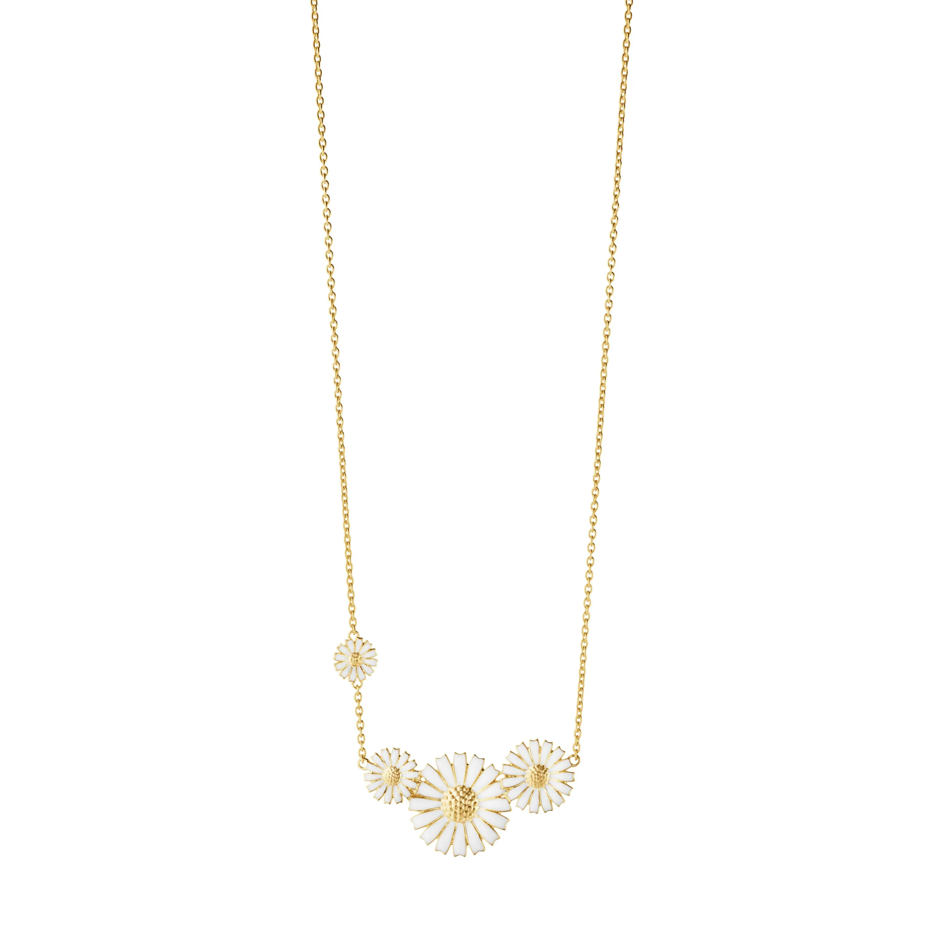 Georg Jensen Daisy Halskæde Forgyldt 20001666