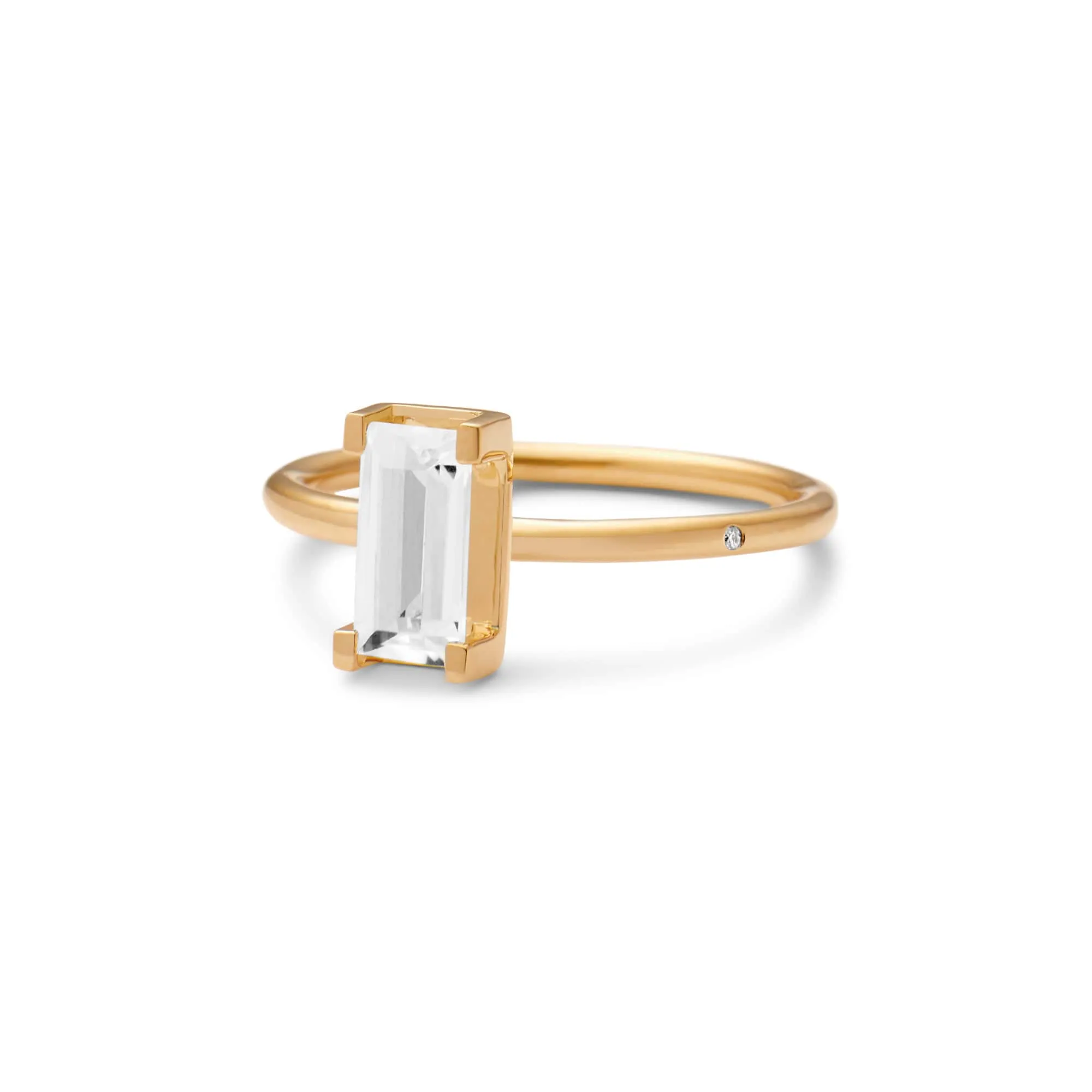 Ro Copenhagen Nord White Ring Turned R106Y124