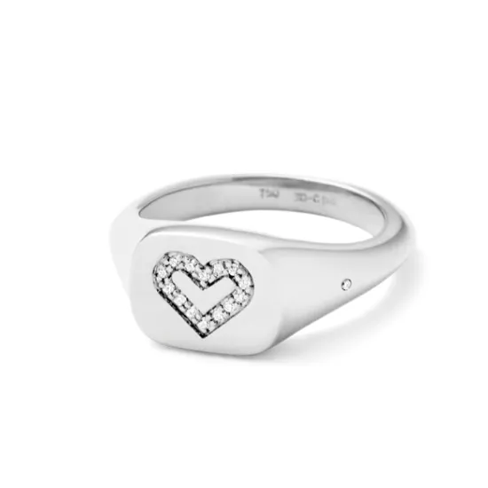 Ro Copenhagen Rock My Heart Signetring Solid R108W106