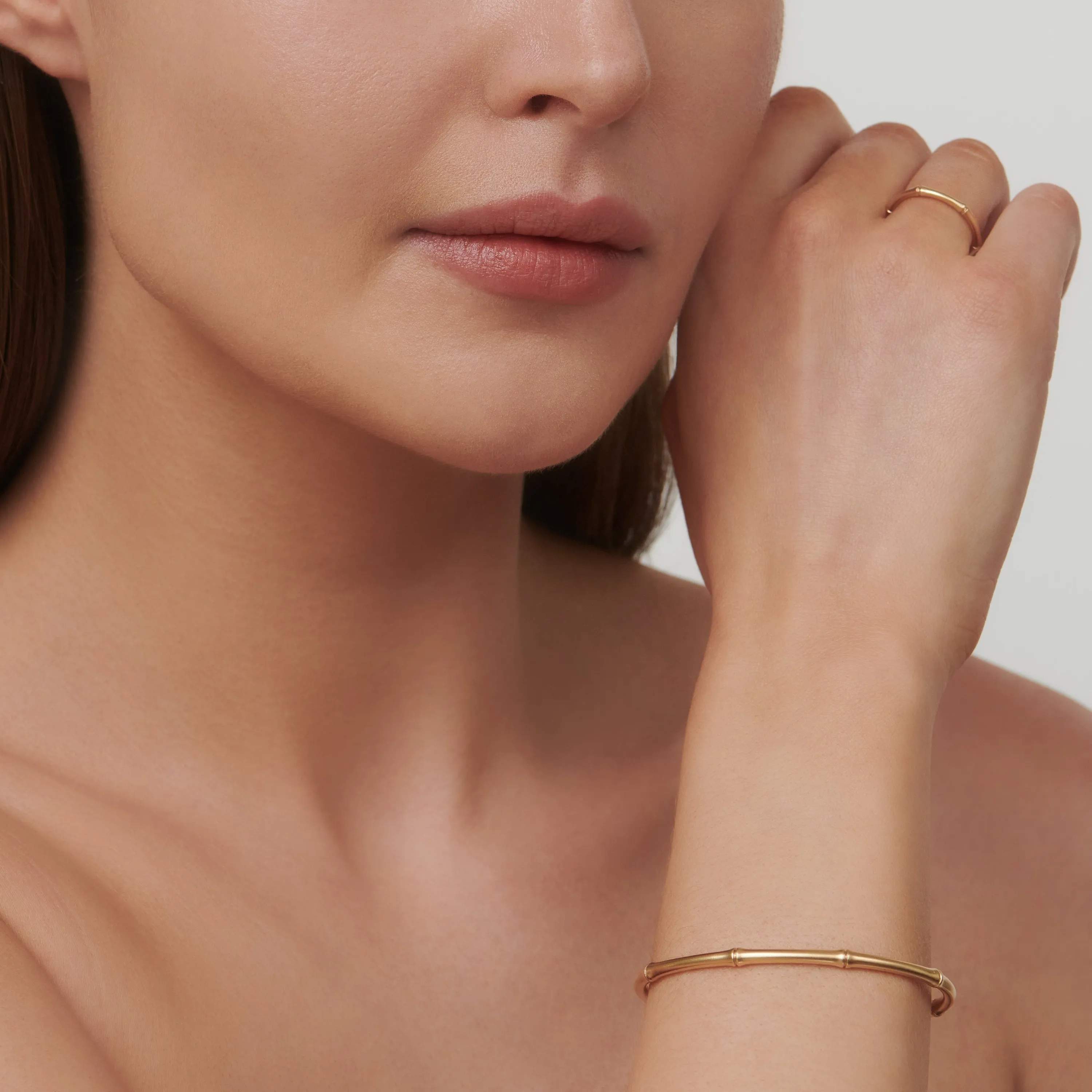 Julie Sandlau Bamboo Ring 14k YG14-RI353