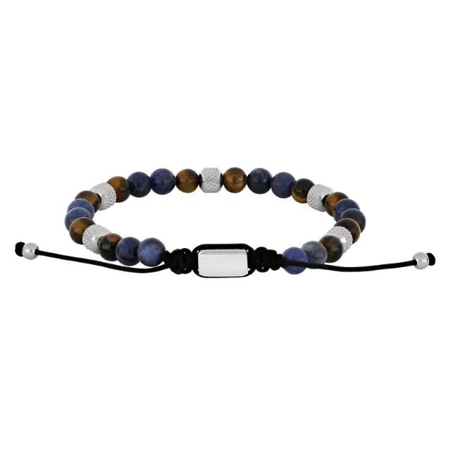 Son of Noa Armbånd Sodalit/Tigerøje og Stål 80890422700
