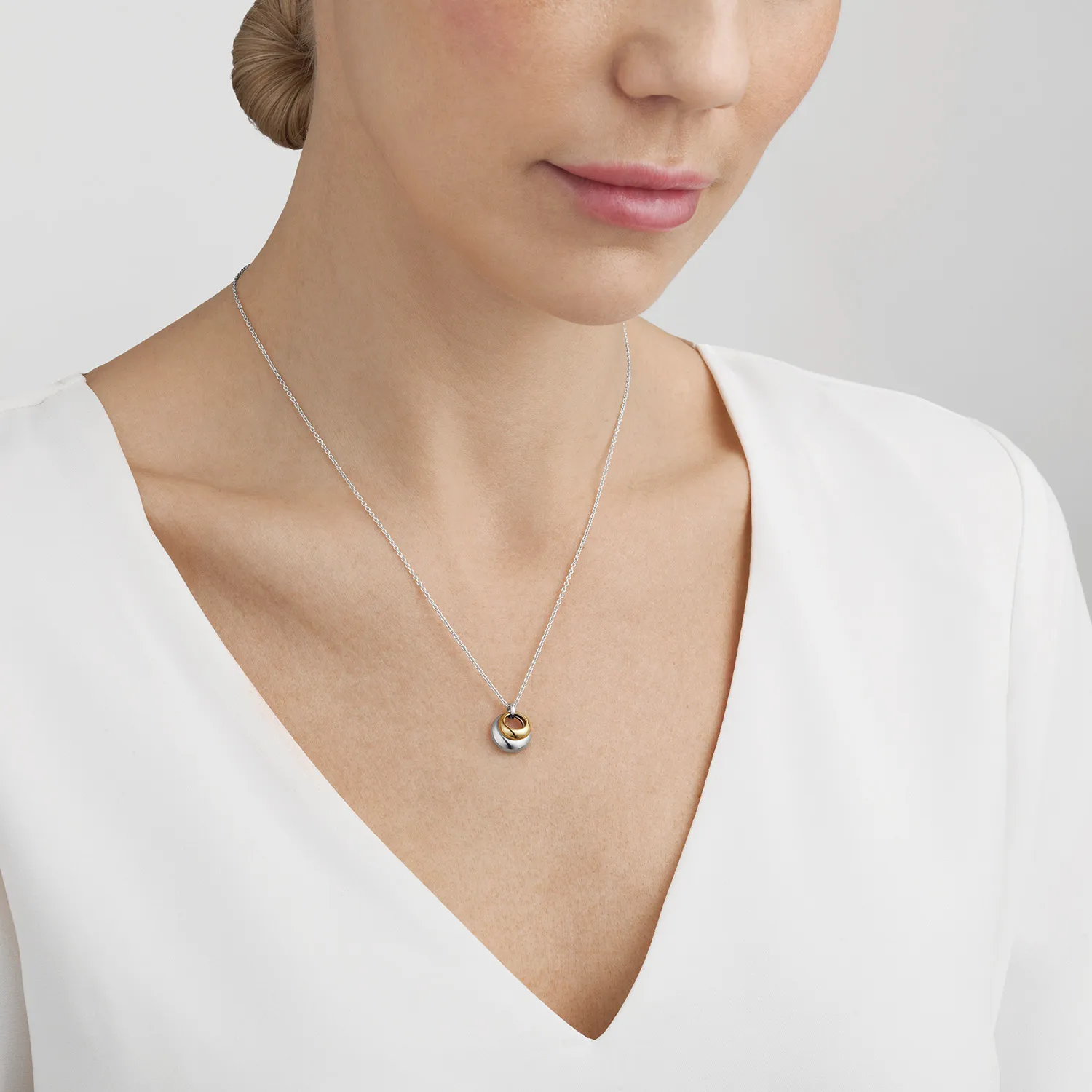 Georg Jensen Curve Halskæde 10018360