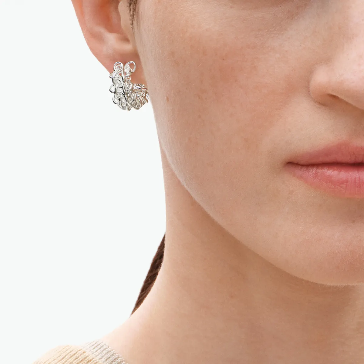 Georg Jensen Weft Øreringe 20002093