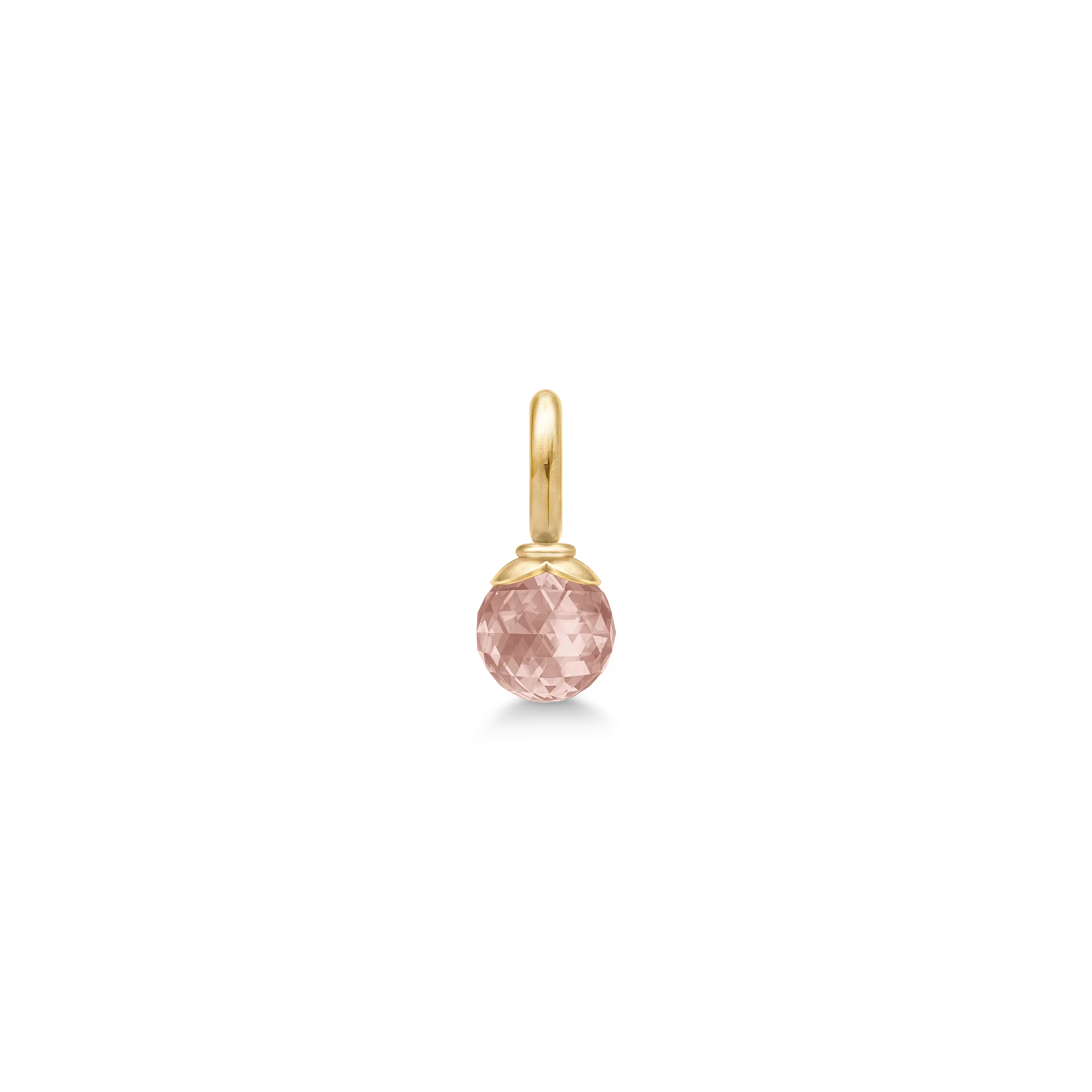 Julie Sandlau Berry Vedhæng Lille Turmalin Rose PD381GDTRCRCZ