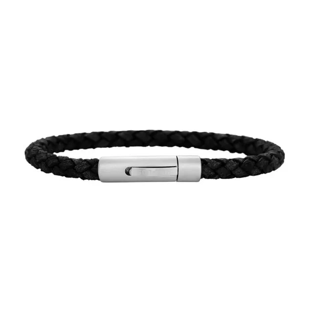 Son of Noa Armbånd Sort Kalveskind 19 cm 80970089119
