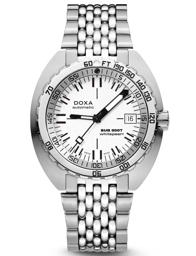 DOXA Sub 300T Whitepearl 840.10.011.10