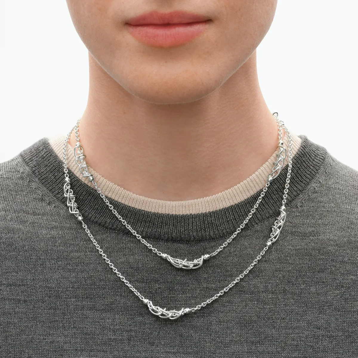 Georg Jensen Weft Sautoir Halskæde 20002086