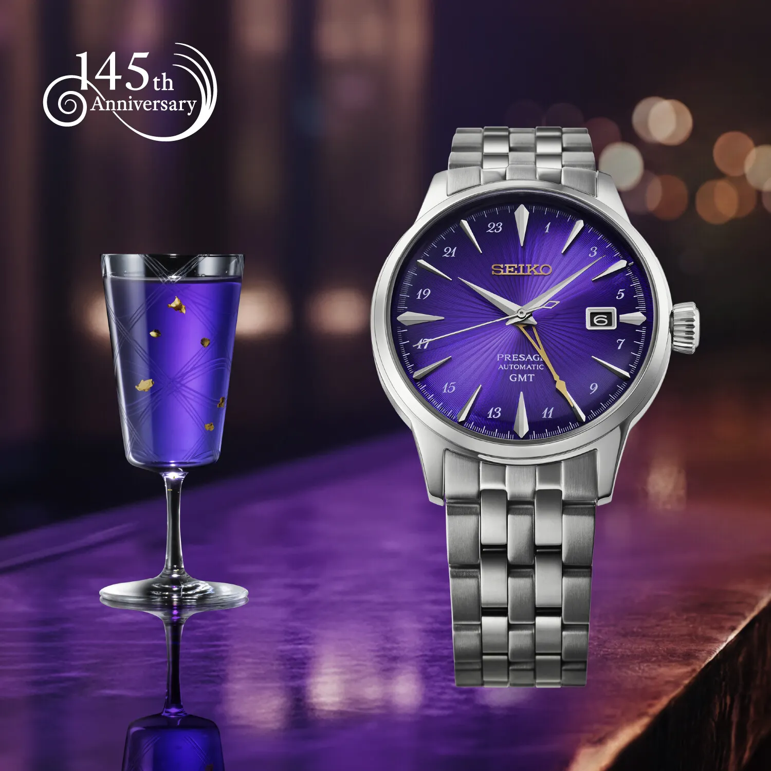 Seiko Presage Cocktail Time 145th Anniversary Limited Edition HCB006J1