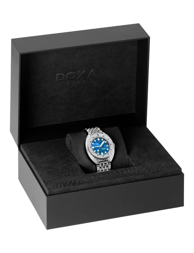 DOXA Sub 200T Diamonds Caribbean 804.10D.201.10