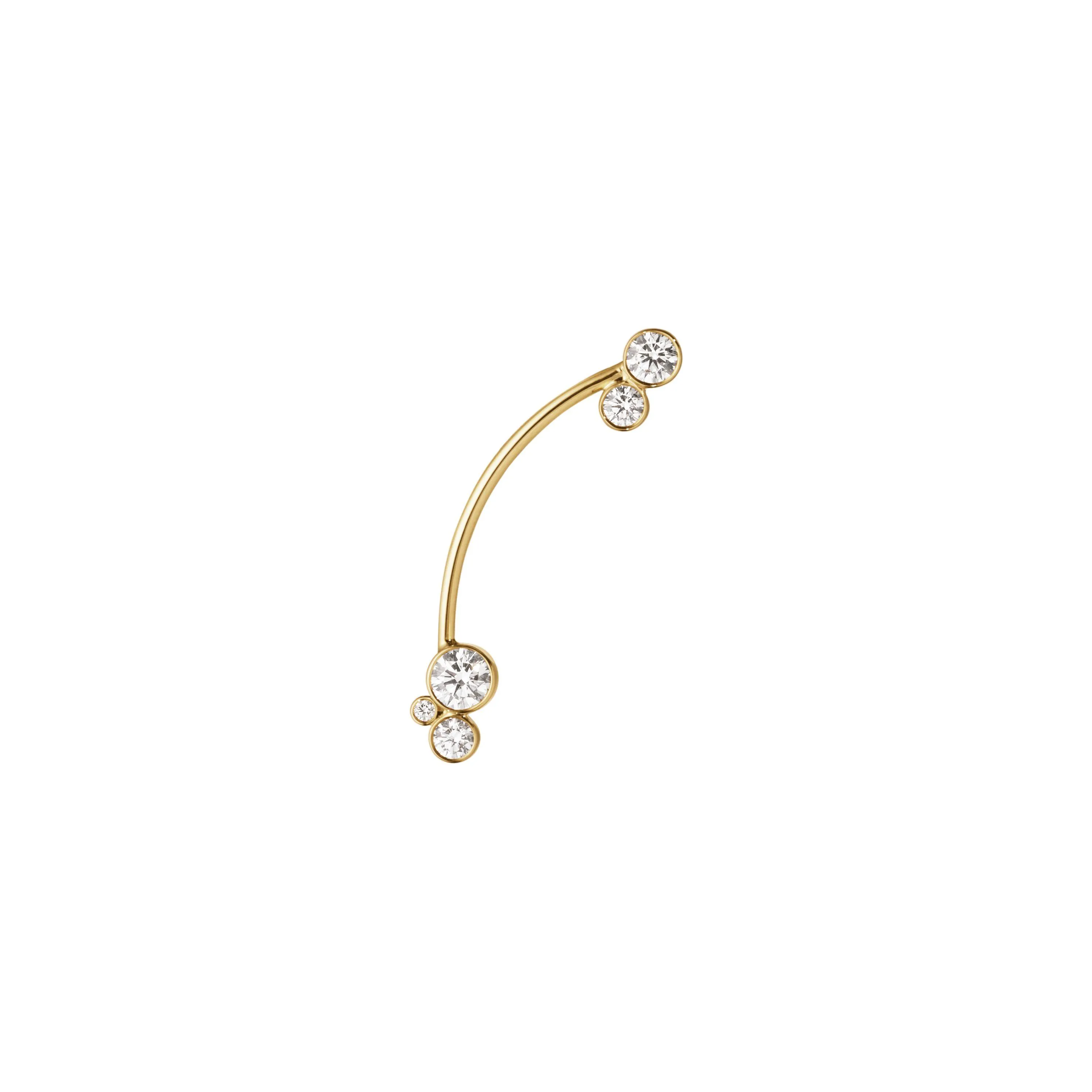 Sophie Bille Brahe Stellari Diamant Ørering EA25_BW33_WH_L