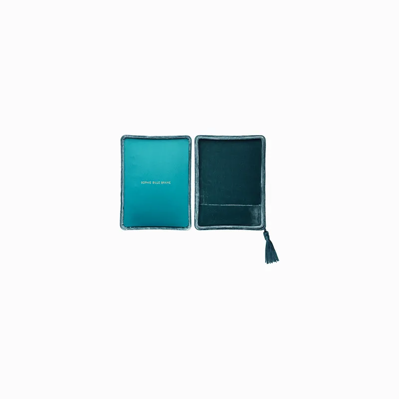 Sophie Bille Brahe Velvet Boîte Box Green PA_BGR_VEL