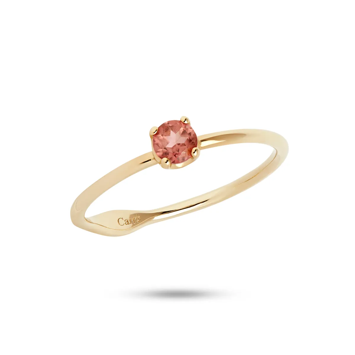 Carré 10-Karat ring med Turmalin TR 4109
