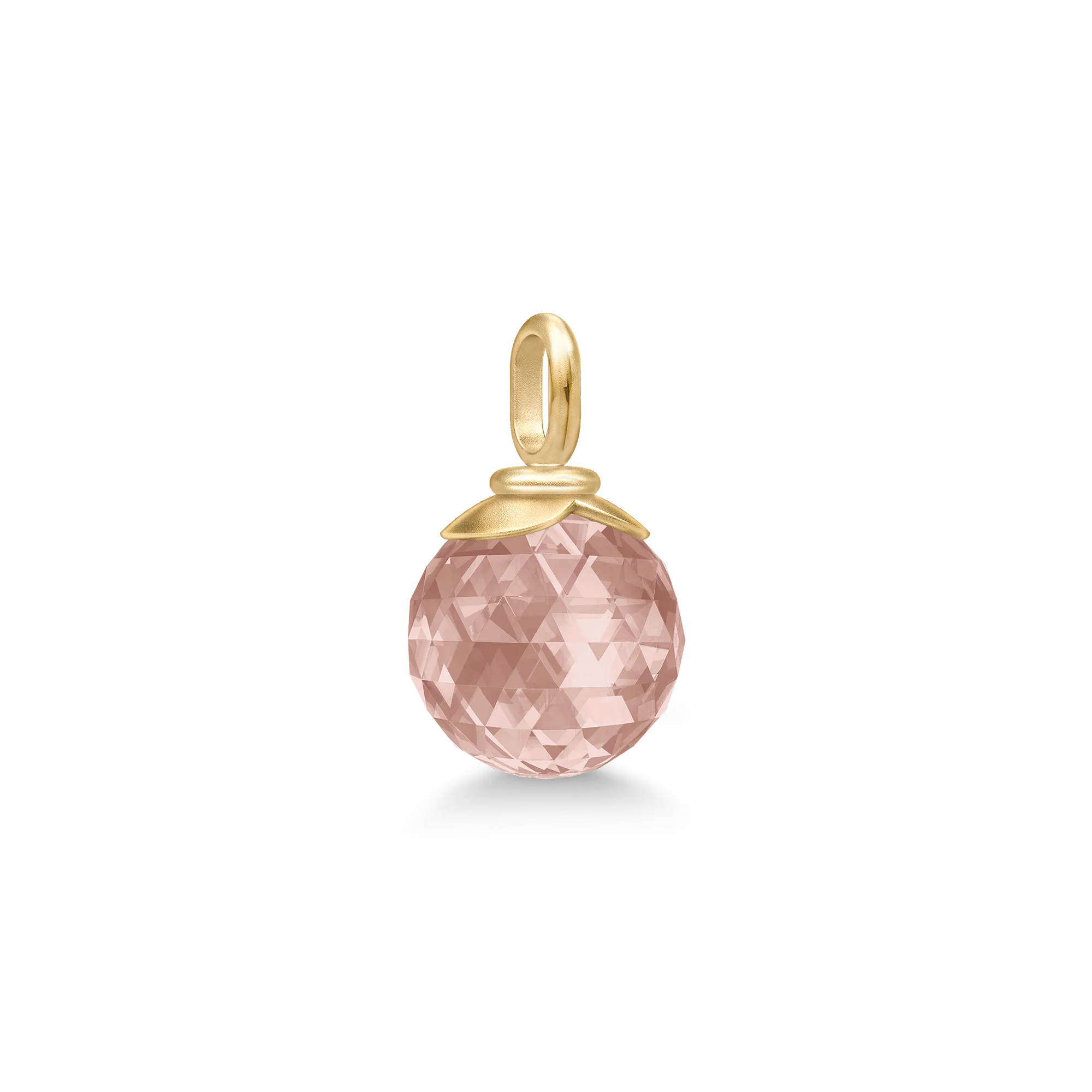 Julie Sandlau Berry Vedhæng Stor Turmalin Rose PD379GDTRCRCZ