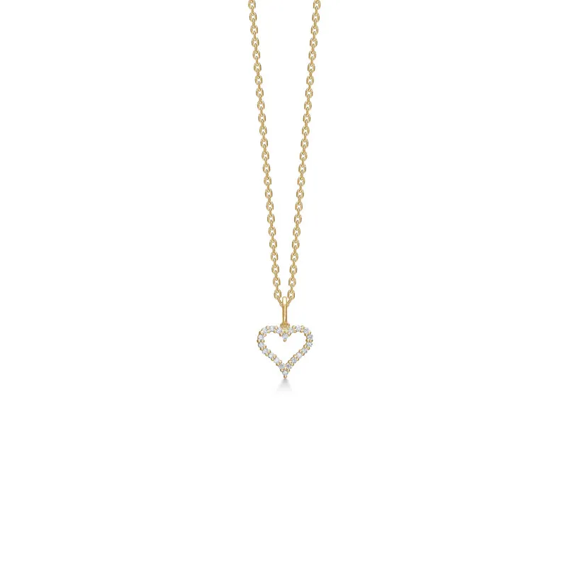 Mads Z Tender Heart Guld Vedhæng 1531312