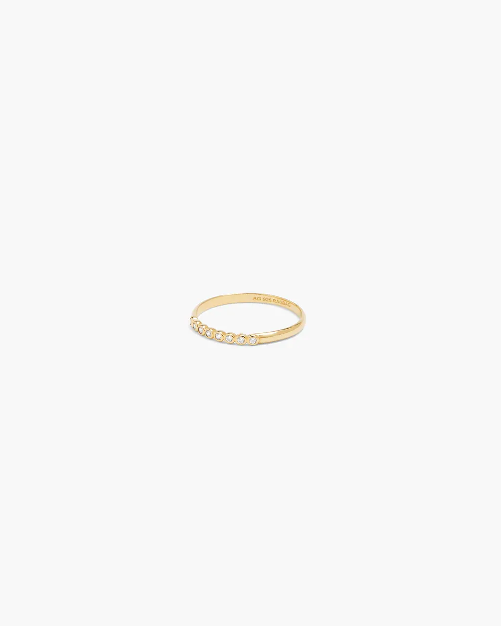 RGABAG Ring Forgyldt No. 11041