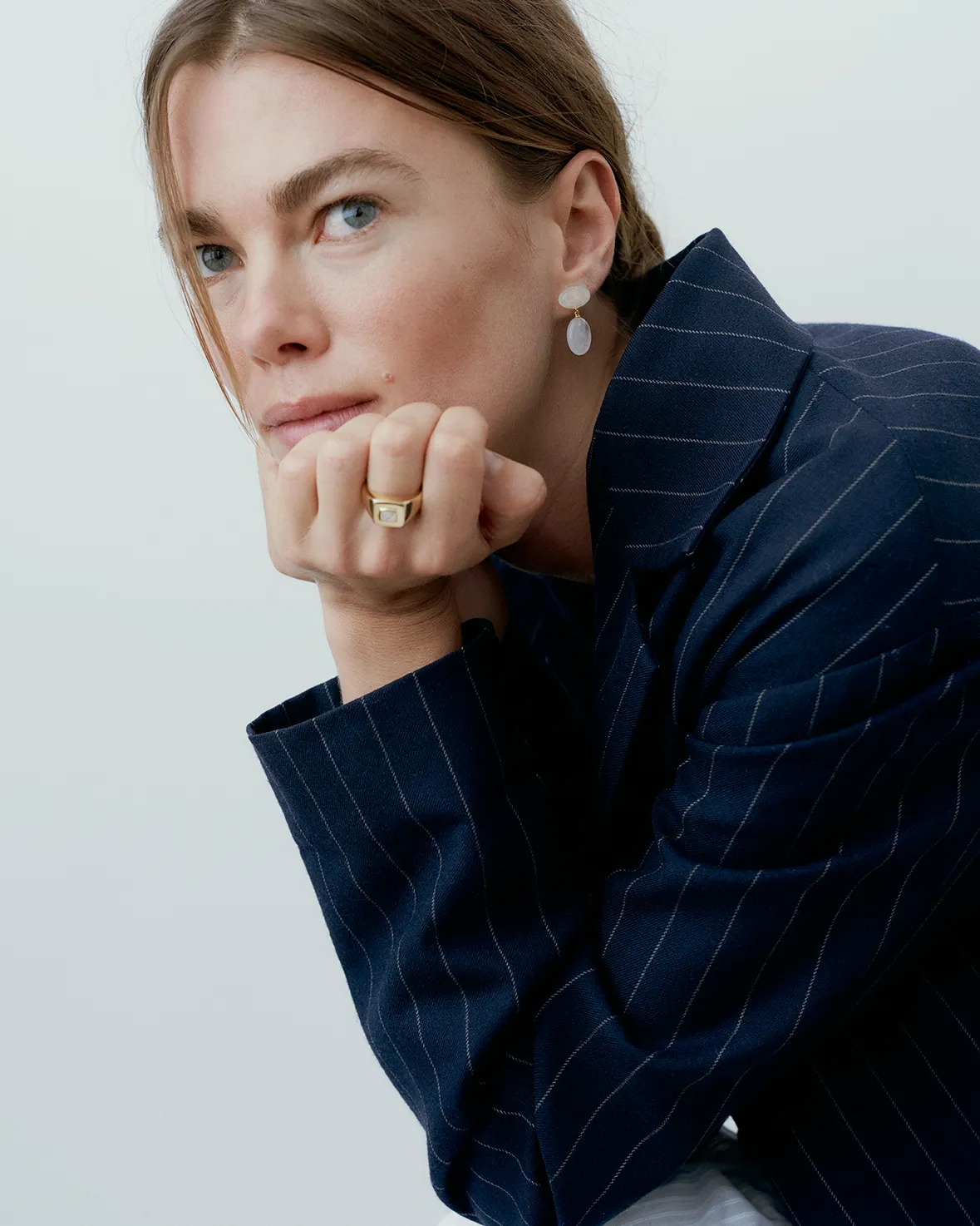 RAGBAG Datura Signet Ring 11051-SSGP