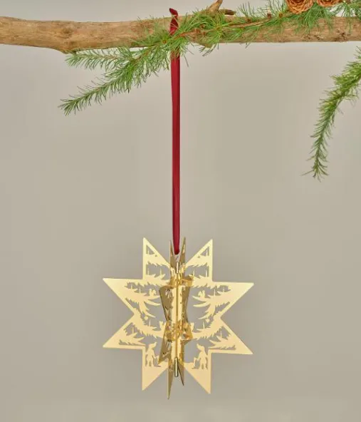 Nordahl Andersen - Topstjerne Forgyldt 16,5 cm 98863162000