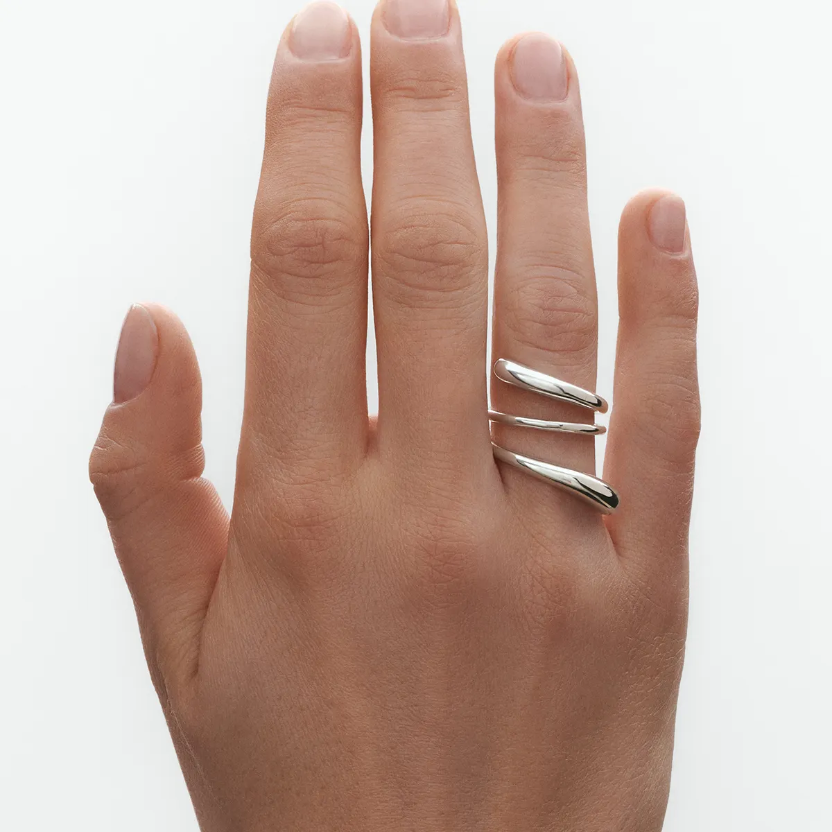 Georg Jensen Mercy Twist Ring Sølv 20001401