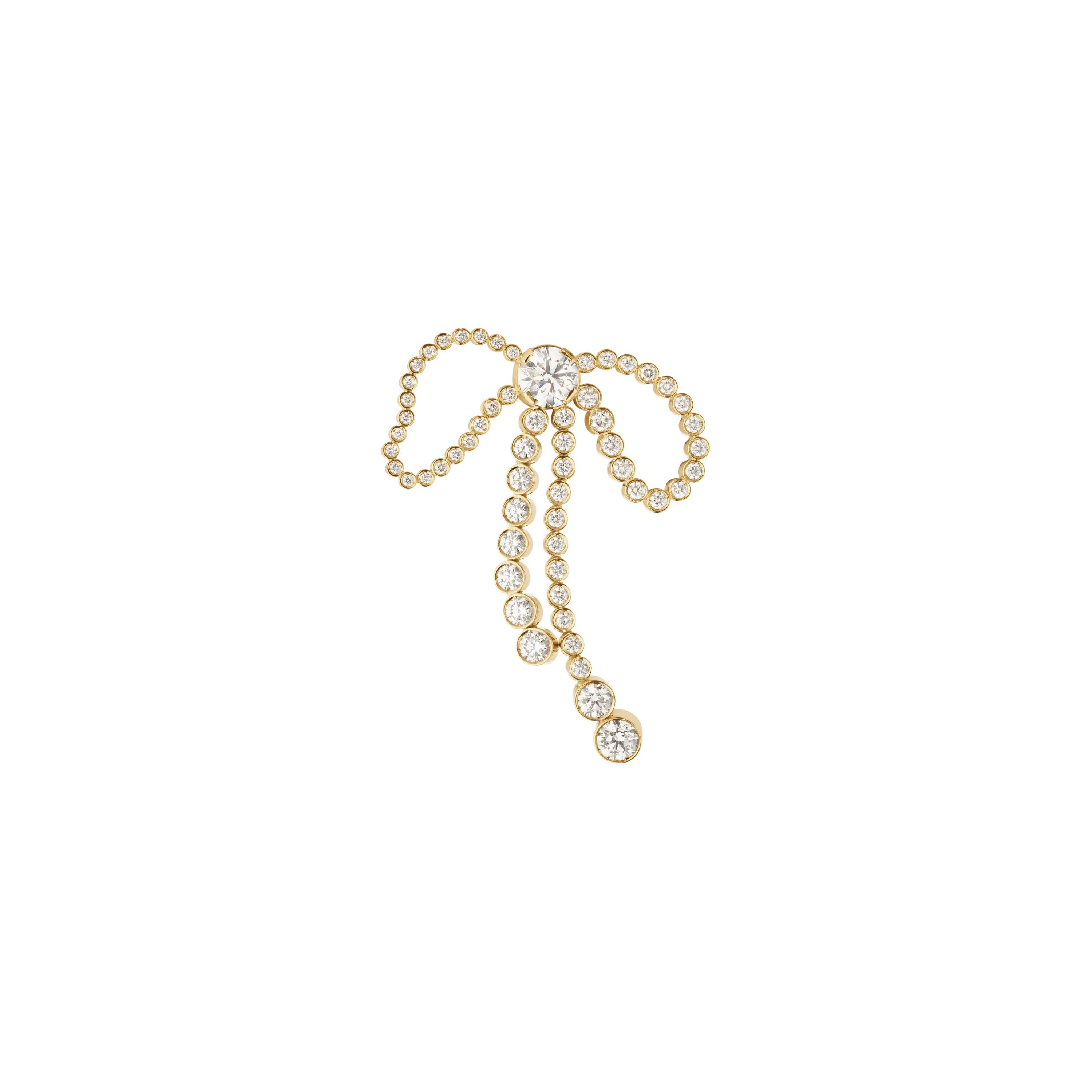 Sophie Bille Brahe Rosette de Diamant Øreringe E123_ROS_DIA_WH