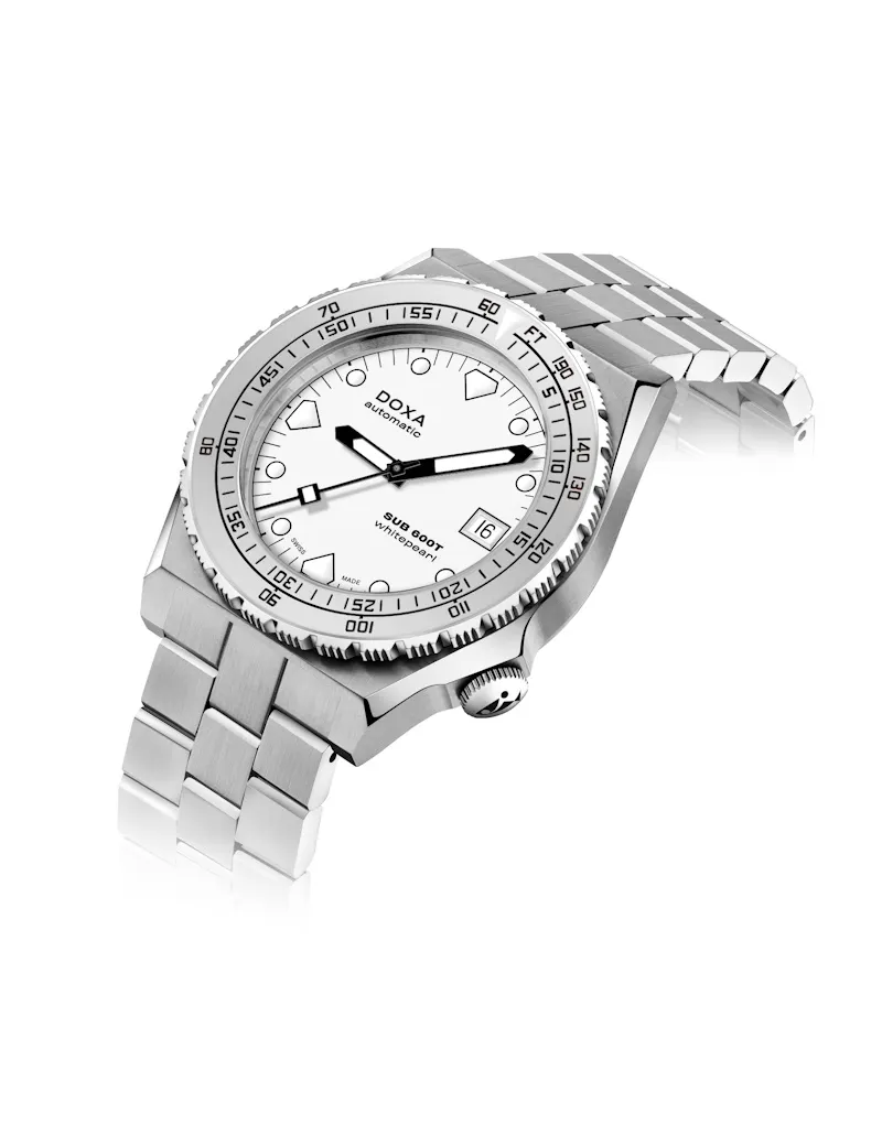 DOXA Sub 600T Whitepearl 862.10.011.10