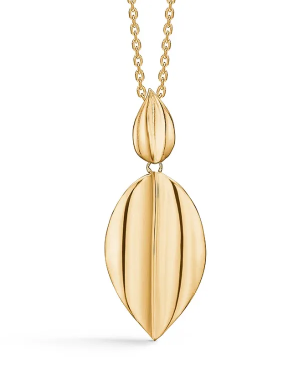 Mads Z 14 kt. Folding Drop Vedhæng 1530100